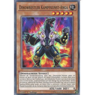 Yu-Gi-Oh! - DANE-DE008 - Dinowrestler Kampfkunst-Anga - Deutsch - 1.Auflage - Common