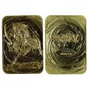 Yu-Gi-Oh! Fanattik Metal Card Metall Karte 24K Gold...