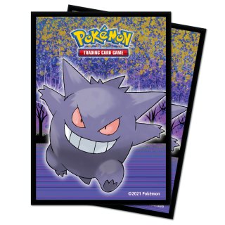 65x Pokemon Haunted Hollow Gengar Card Sleeves Ultra Pro / Karten Hüllen Neu/OVP