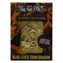 Yu-Gi-Oh! Fanattik Metal Card Karte 24K Gold Plated...