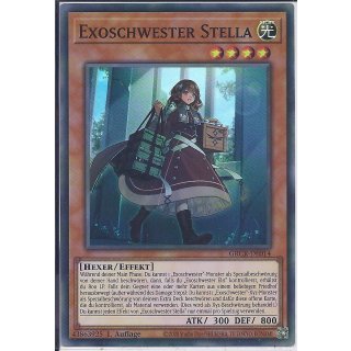 Yu-Gi-Oh! - GRCR-DE014 - Exoschwester Stella - 1.Auflage - DE - Super Rare