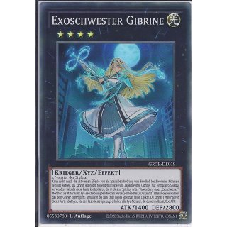 Yu-Gi-Oh! - GRCR-DE019 - Exoschwester Gibrine - 1.Auflage - DE - Super Rare