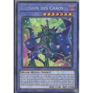 Yu-Gi-Oh! BACH-DE034 Illusion des Chaos 1.Auflage Secret Rare