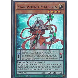 Yu-Gi-Oh! CORE-DE004 Xiangsheng-Magierin 1.Auflage Super Rare