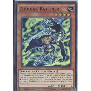 Yu-Gi-Oh! RATE-DE014 Zoodiak-Rattpier 1.Auflage Super Rare