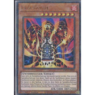Yu-Gi-Oh! HAC1-DE008 Lava-Golem 1.Auflage Ultra Rare DT