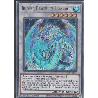 Yu-Gi-Oh! HAC1-DE051 Brionac, Drache der Eisbarriere 1.Auflage Ultra Rare DT