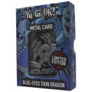 Yu-Gi-Oh! Blue-Eyes Toon Dragon Limited Edition Metal...