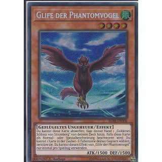 Yu-Gi-Oh! BLRR-DE008 Glife der Phantomvogel 1.Auflage Secret Rare