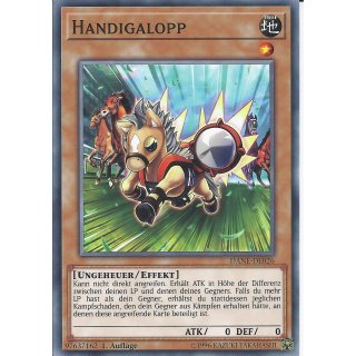 Yu-Gi-Oh! - DANE-DE026 - Handigalopp - Deutsch - 1.Auflage - Common