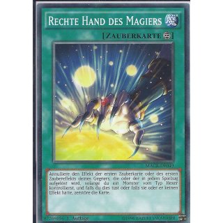 Yu-Gi-Oh! MACR-DE049 Rechte Hand des Magiers 1.Auflage Common