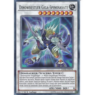 Yu-Gi-Oh! - DANE-DE034 - Dinowrestler Giga-Spionosavate - Deutsch - 1.Auflage - Rare