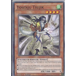 Yu-Gi-Oh! SECE-DE027 Yosenju Tsujik 1.Auflage Common