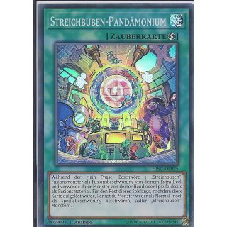 Yu-Gi-Oh! HISU-DE025 Streichbuben-Pandämonium 1.Auflage Super Rare