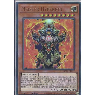 Yu-Gi-Oh! GFP2-DE047 Meister Hyperion 1.Auflage Ultra Rare