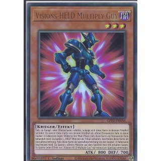 Yu-Gi-Oh! GFP2-DE056 Visions-HELD Multiply Guy 1.Auflage Ultra Rare