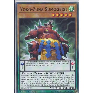 Yu-Gi-Oh! EXFO-DE000 Yoko-Zuna Sumogeist 1.Auflage Common