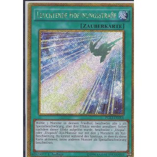 Yu-Gi-Oh! PGL3-DE014 Leuchtende Hoffnungsstraße 1.Auflage Gold Secret Rare