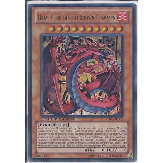 Yu-Gi-Oh! - LC02-DE001 - Uria, Herr der reißenden Flammen - Limitierte Auflage - DE - Ultra Rare