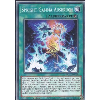 Yu-Gi-Oh! POTE-DE056 Spright-Gamma-Ausbruch 1.Auflage Common