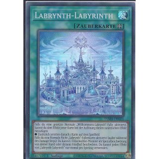 Yu-Gi-Oh! TAMA-DE021 Labrynth-Labyrinth 1.Auflage Super Rare