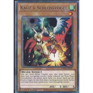 Yu-Gi-Oh! TAMA-DE047 Kauz & Schlossvogel 1.Auflage Rare