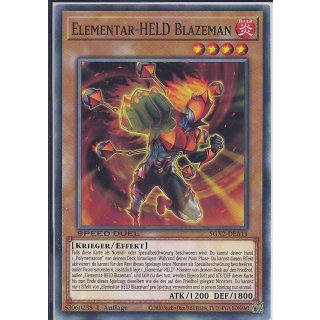 Yu-Gi-Oh! SGX2-DEA11 Elementar-HELD Blazeman 1.Auflage Common