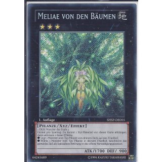Yu-Gi-Oh! SHSP-DE055 Meliae von den Bäumen 1.Auflage Secret Rare