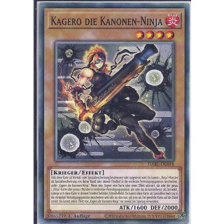 Yu-Gi-Oh! DABL-DE018 Kagero die Kanonen-Ninja 1.Auflage Common