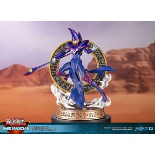 Yu-Gi-Oh! PVC Statue Dark Magician Blue Version 29 cm NEU / OVP