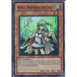 Yu-Gi-Oh! HA05-DE040 Winda, Priesterin von Gusto Unlimitiert Super Rare
