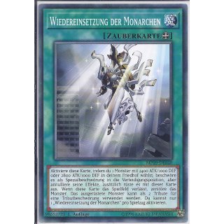 Yu-Gi-Oh! - MP19-DE040 - Wiedereinsetzung der Monarchen - 1.Auflage - DE - Common