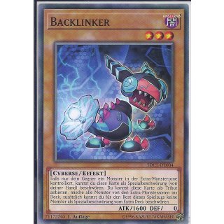 Yu-Gi-Oh! SDCL-DE004 Backlinker 1.Auflage Common