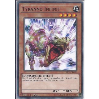 Yu-Gi-Oh! SR04-DE009 Tyranno Infinit 1.Auflage Common