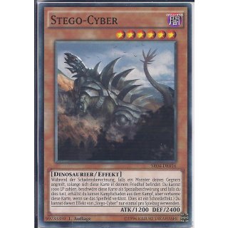 Yu-Gi-Oh! SR04-DE016 Stego-Cyber 1.Auflage Common