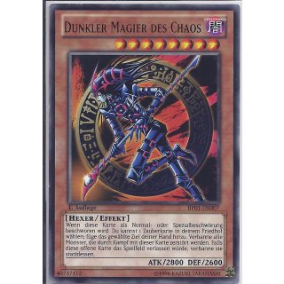 Yu-Gi-Oh! BP01-DE007 Dunkler Magier des Chaos 1.Auflage Black Rare