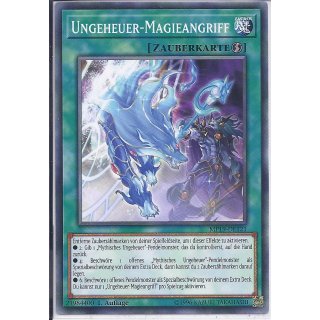 Yu-Gi-Oh! - MP19-DE121 - Ungeheuer-Magieangriff - 1.Auflage - DE - Common