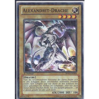 Yu-Gi-Oh! BP02-DE004 Alexandrit-Drache 1.Auflage Mosaik Rare