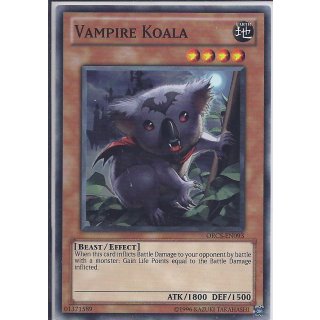 Yu-Gi-Oh! ORCS-EN093 Vampiric Koala (as Vampire Koala) Unlimitiert Common