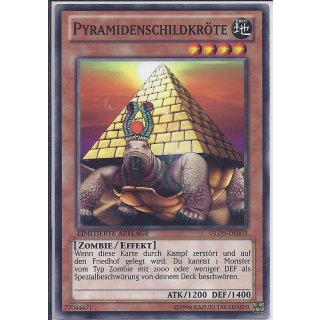 Yu-Gi-Oh! GLD5-DE003 Pyramidenschildkröte Limitierte Auflage Common