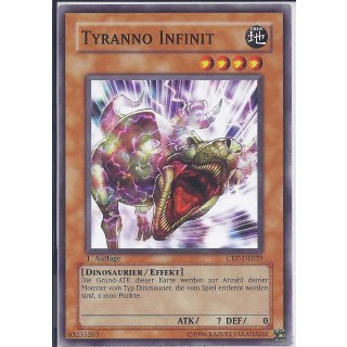 Yu-Gi-Oh! CRV-DE029 Tyranno Infinit 1.Auflage Common