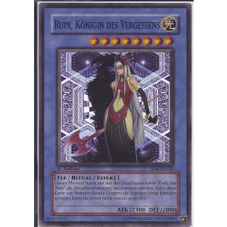Yu-Gi-Oh! SOI-DE034 Ruin, Königin des Vergessens 1.Auflage Super Rare