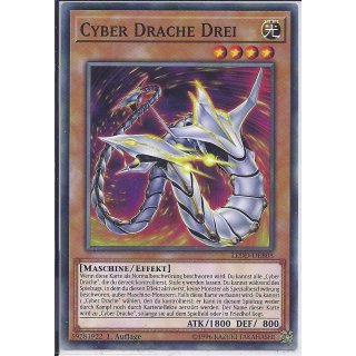 Yu-Gi-Oh! - LEDD-DEB03 - Cyber Drache Drei - 1.Auflage - DE - Common