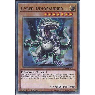 Yu-Gi-Oh! - LEDD-DEB08 - Cyber-Dinosaurier - 1.Auflage - DE - Common