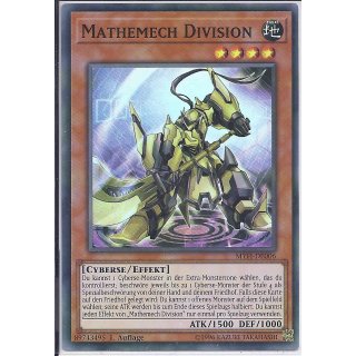 Yu-Gi-Oh! - MYFI-DE006 - Mathemech Division - 1.Auflage - DE - Super Rare