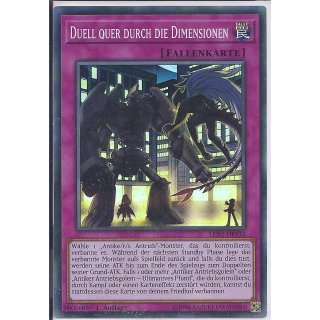Yu-Gi-Oh! - LED2-DE033 Duell Quer Duch Die Dimmensionen 1.Auflage DE Super Rare