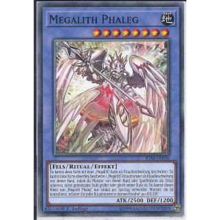 Yu-Gi-Oh! - IGAS-DE038 - Megalith Phaleg - 1.Auflage - DE - Common
