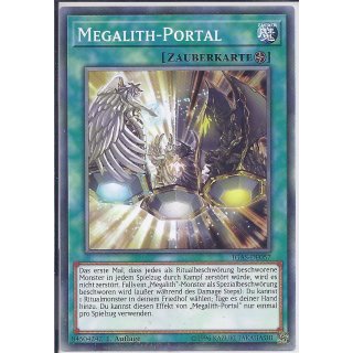 Yu-Gi-Oh! - IGAS-DE057 - Megalith Portal - 1.Auflage - DE - Common