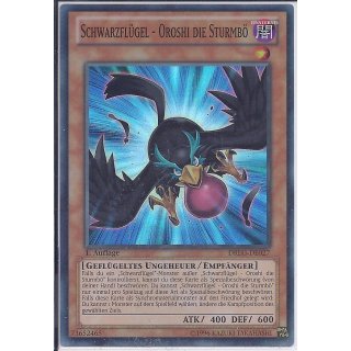 Yu-Gi-Oh! - DRLG-DE027 - Schwarzflügel Oroshi die Sturmbö - 1.Auflage Super Rare