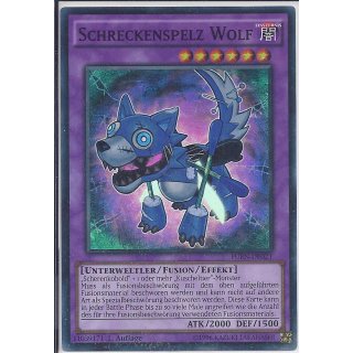 Yu-Gi-Oh! - FUEN-DE021 - Schreckenspelz Wolf - 1.Auflage - DE - Super Rare